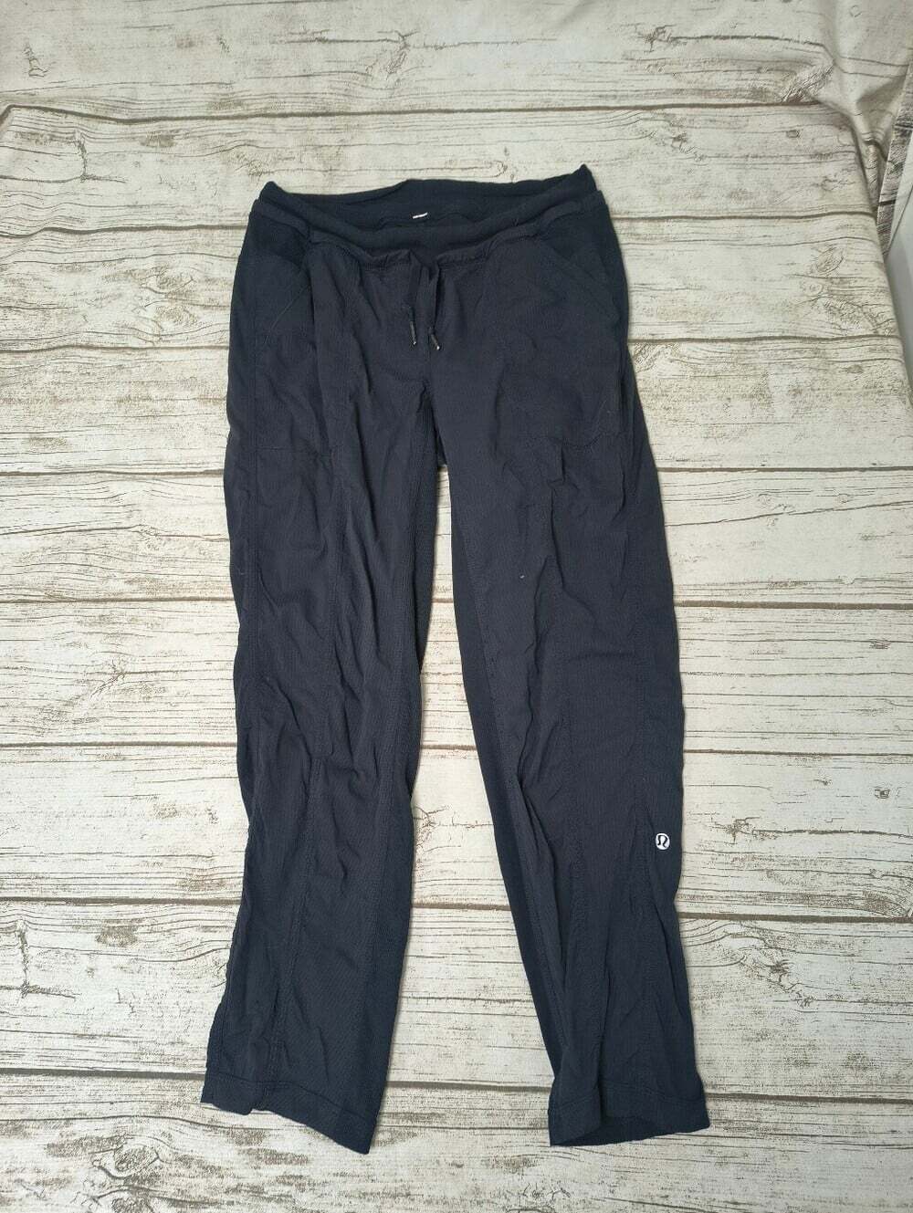 Lululemon Black Studio Dance Pants Joggers Size 6
